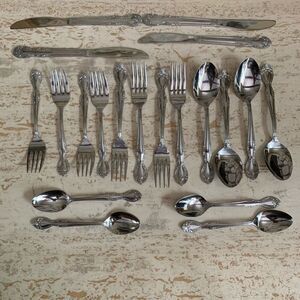 The Cellar Japan 20 piece stainless flat ware set